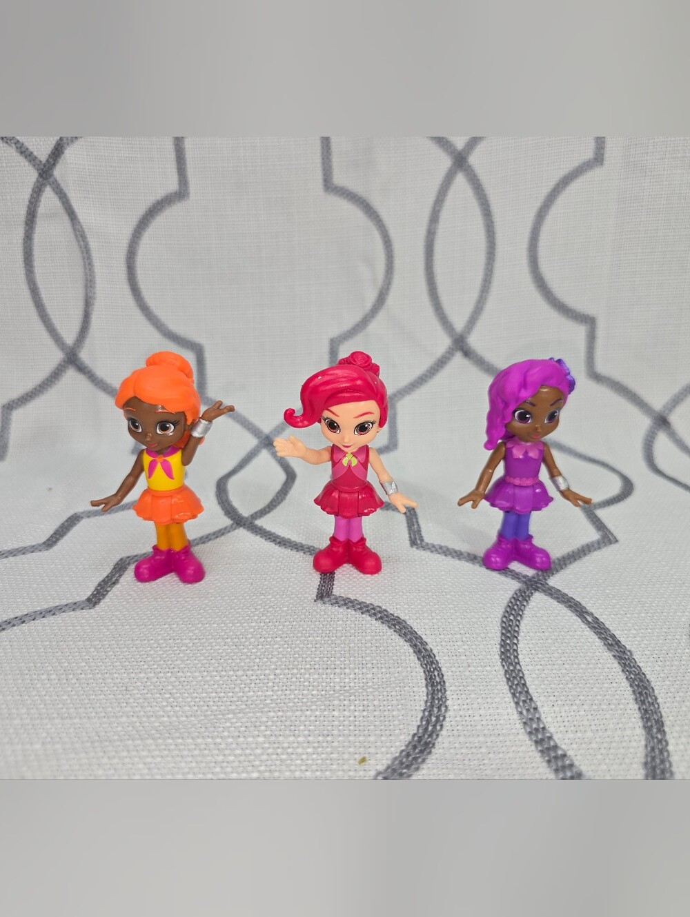 Fisher-Price Rainbow Rangers Team Rainbow Rangers Set Of 7 Mini Dolls Rare - Picture 6 of 9